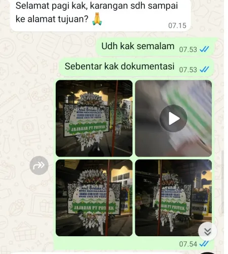Pengiriman Papan Bunga Selamat Semedo Kedungbanteng