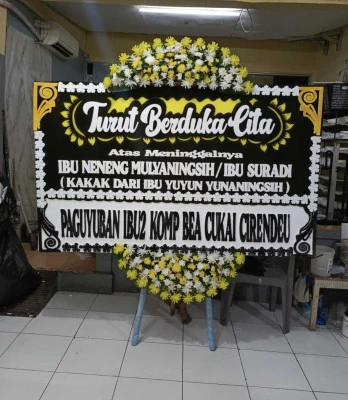 Papan Bunga di Semedo Kedungbanteng