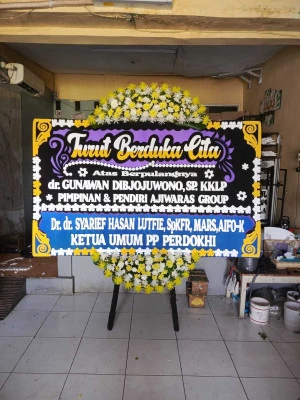 Papan Bunga di Semedo Kedungbanteng